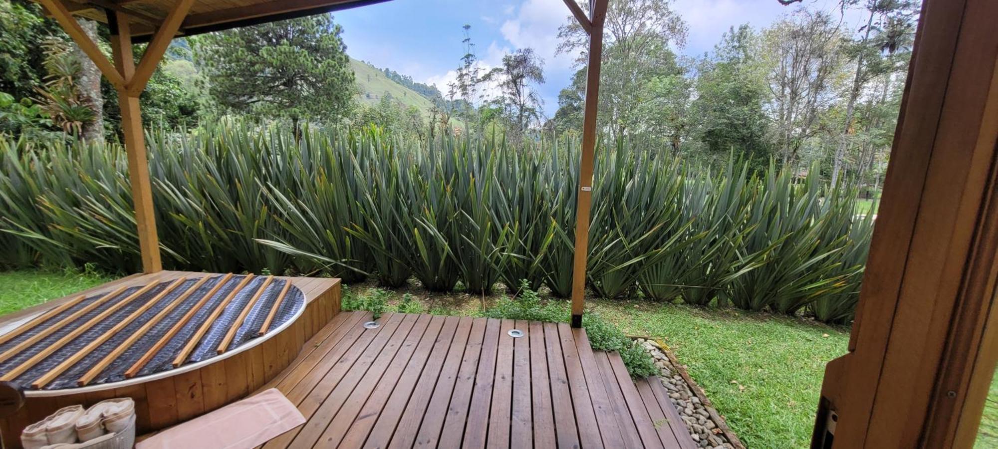 Exclusivo Cocora Con Jacuzzi Salento Quindio Villa Exteriör bild