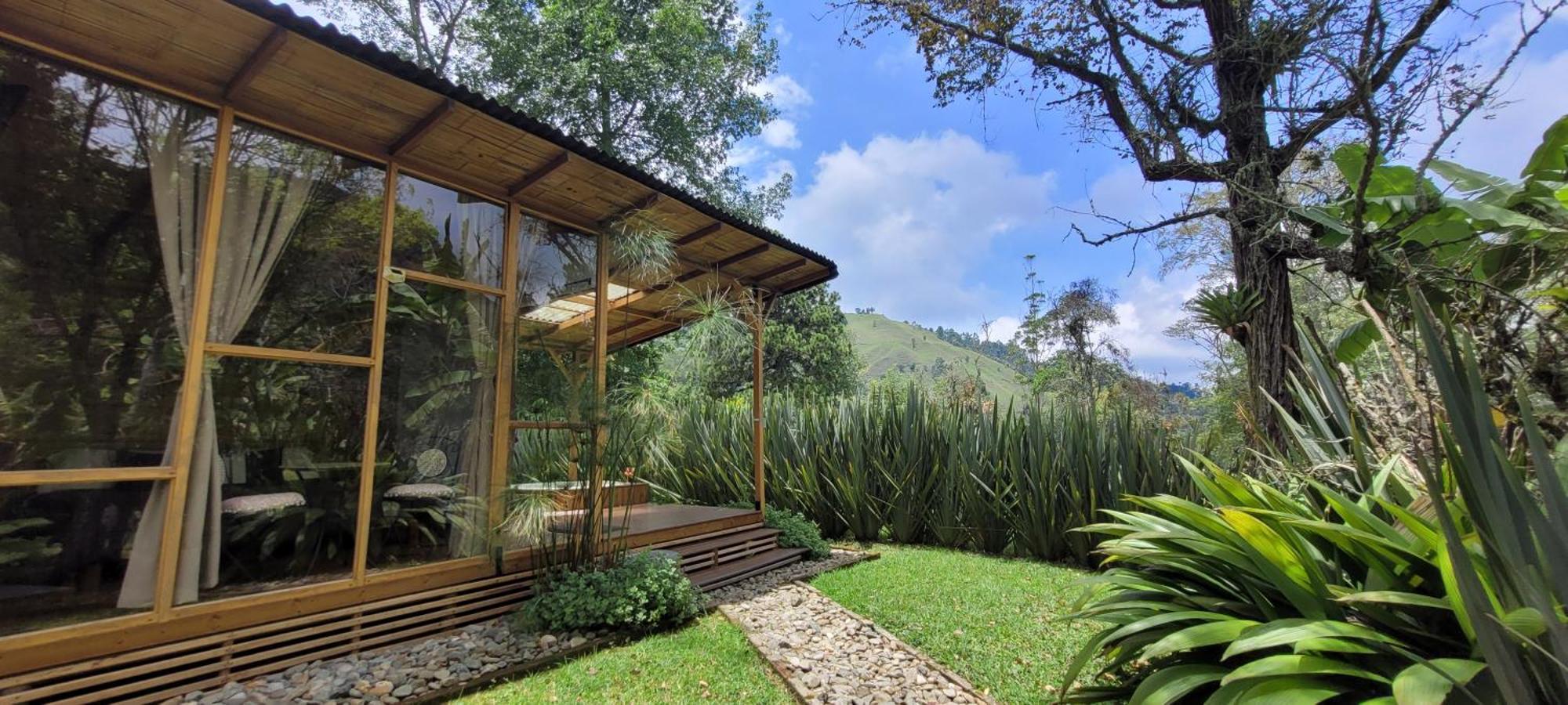 Exclusivo Cocora Con Jacuzzi Salento Quindio Villa Exteriör bild